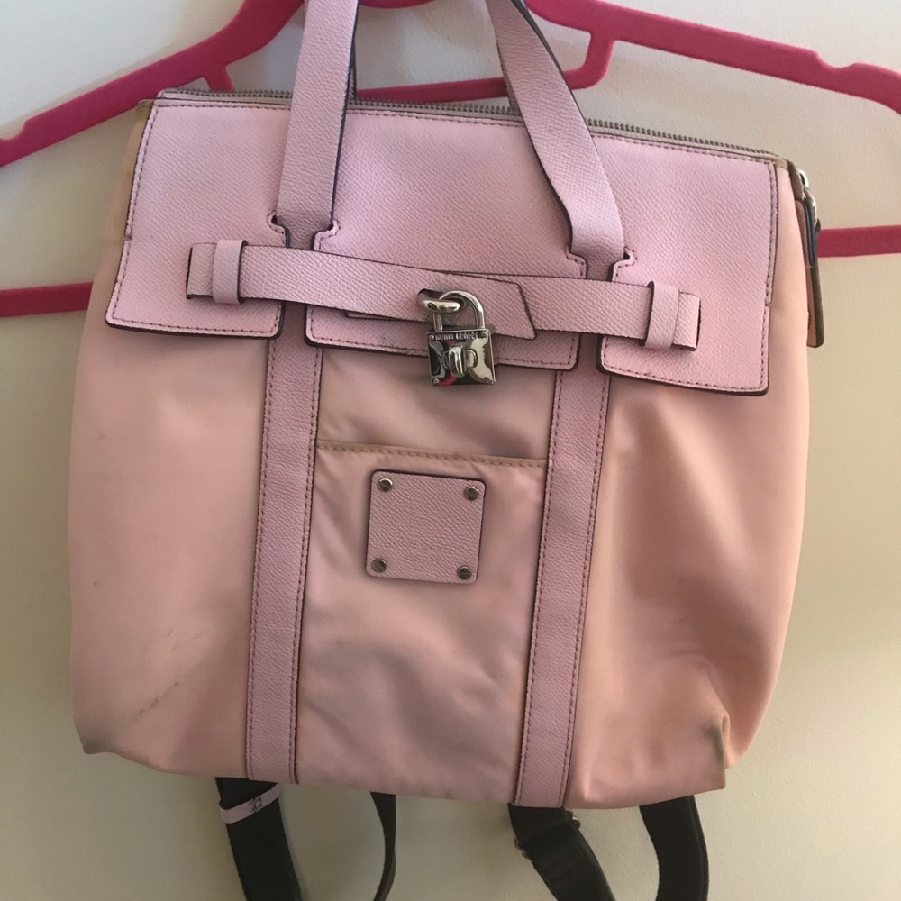 Henri Bendel Jetsetter Backpack Mini in baby pink